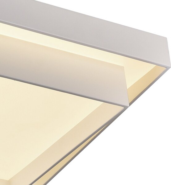 Lampadario Led da soffitto Ciran Bianco 120W Dimmerabile con temperatura colore regolabile con telecomando M LEDME