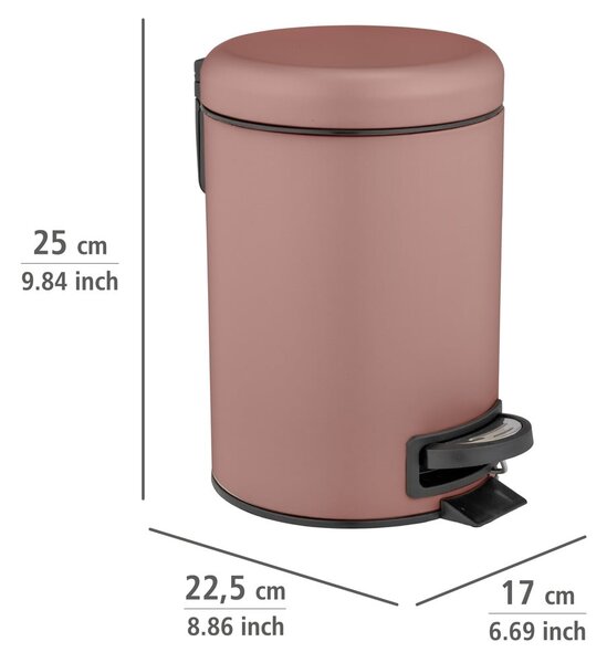 Cestino in acciaio a pedale 3 l Leman - Wenko