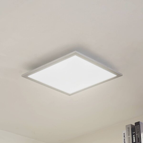 Plafoniera a LED Lyndra Arcchio, dimmerabile, Alluminio / Grigio / Zincato, Soggiorno / Sala da pranzo, Alluminio, Moderno, Plafoniera LED