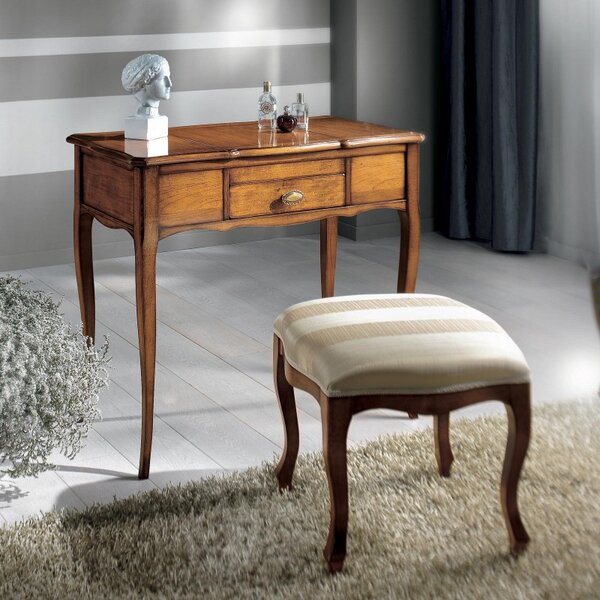 Consolle toilette da trucco legno bassano 89x49x78