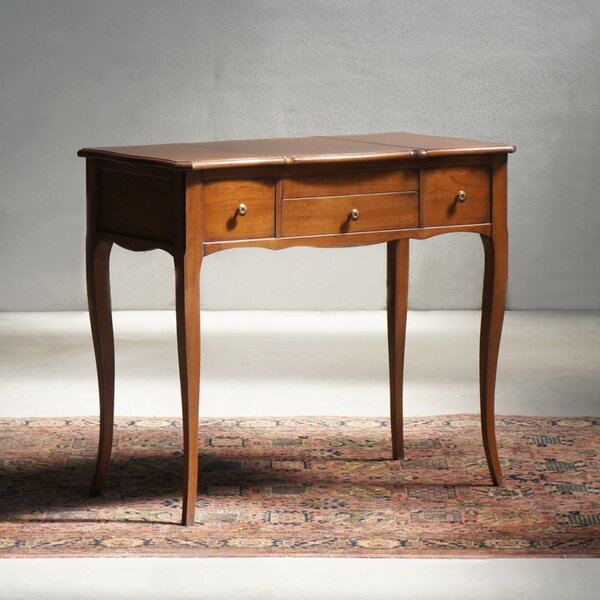 Consolle toilette da trucco legno bassano 89x49x78