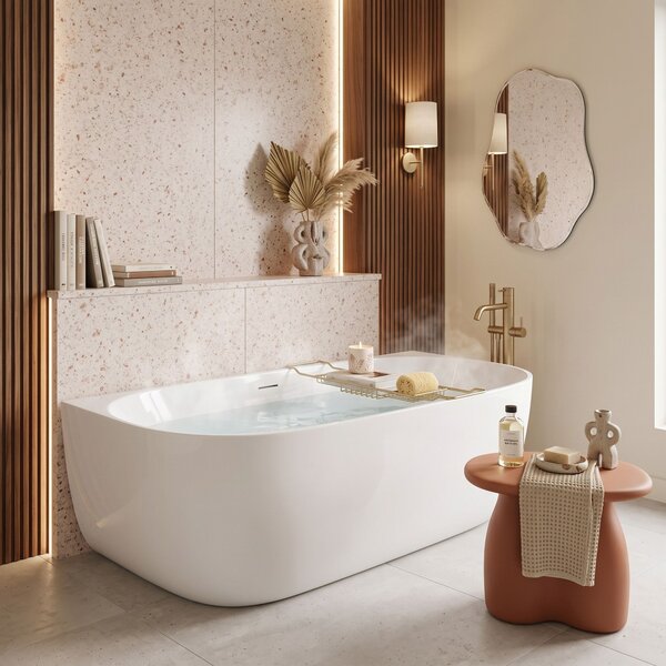 Vasca Bagno A Parete Rea Eris 170cm