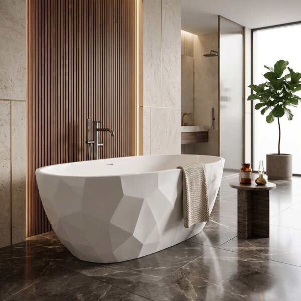 Vasca bagno da terra Rea Celia 170