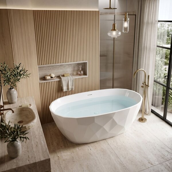 Vasca bagno da terra Rea Celia 170