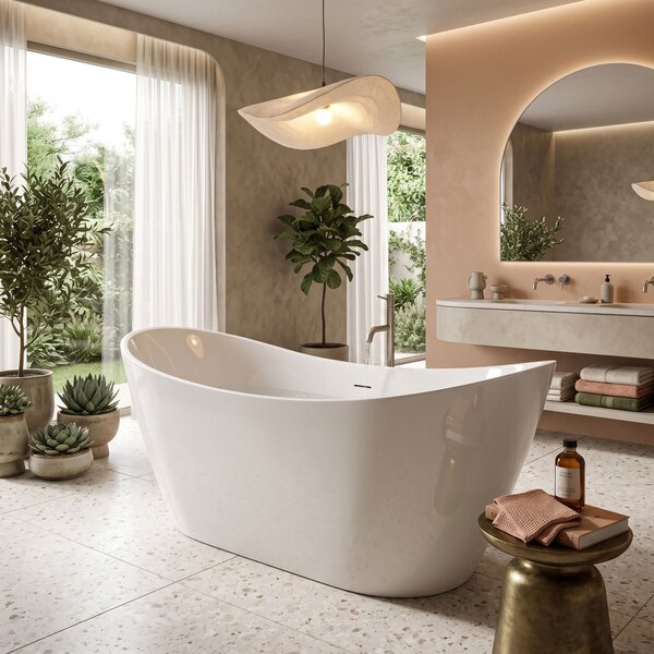Vasca bagno da terra Rea Ferrano 180