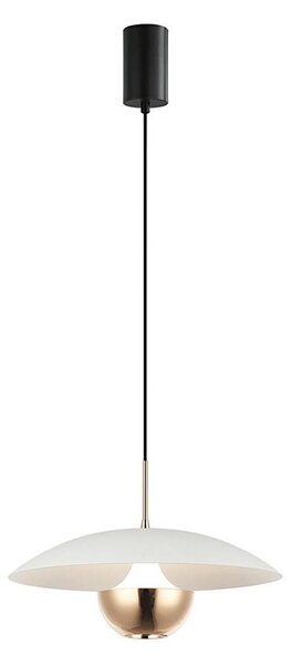Lampadario LED sospeso con cavo VALIA LED/9W/230V bianco/oro