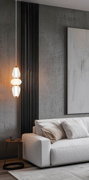 Lampadario LED sospeso con cavo SHINY LED/17W/230V bianco/oro