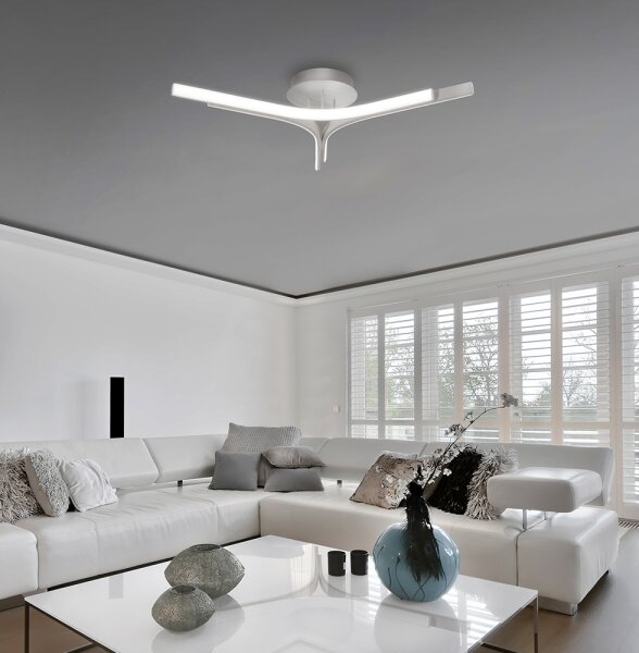 Plafoniera LED ALTA LED/30W/230V argento