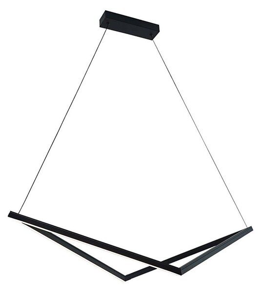 Lampadario LED su cavo ISLA LED/32W/230V nero