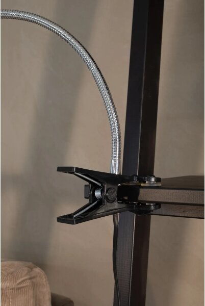 Markslöjd 106092 - Lampada LED da tavolo con morsetto TULIP LED/3W/230V nera