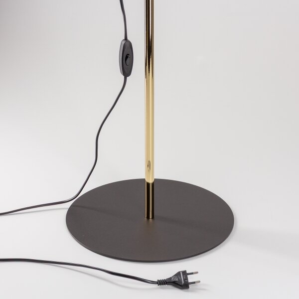 Brilagi - Lampada da terra VULCANO 3xG9/8W/230V oro/beige fumé