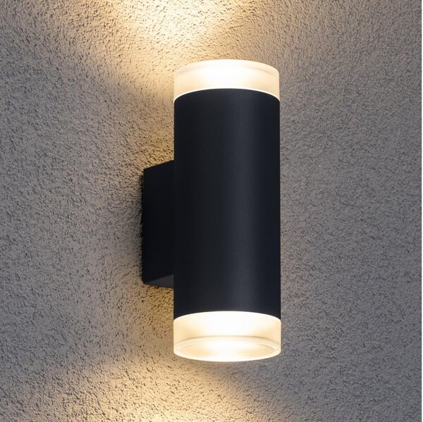 Brilagi - Applique da esterno MATERA 2xGU10/30W/230V antracite IP54