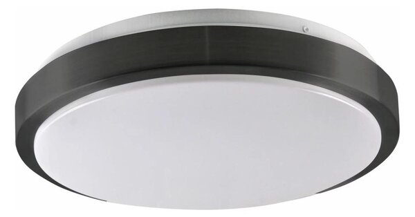 Plafoniera BENEDYKT 2xE27/20W/230V diametro 33 cm nero