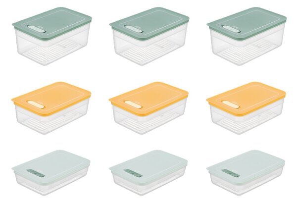 Set di contentitori alimentari 9 pz - Hermia