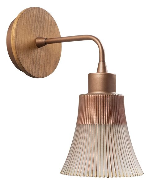 Lampada da parete color rame ø 13 cm Foca – Opviq lights