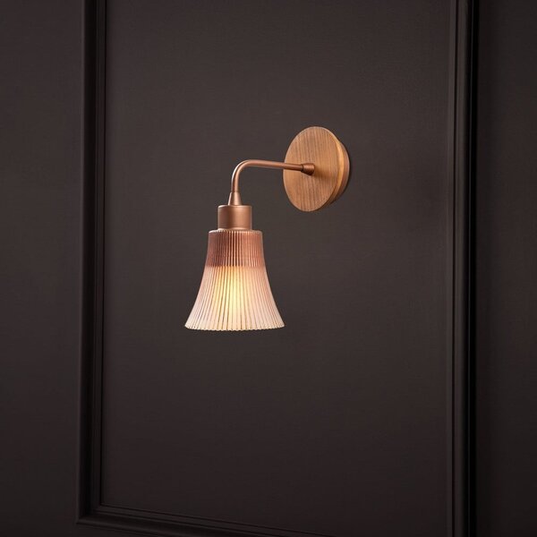 Lampada da parete color rame ø 13 cm Foca – Opviq lights