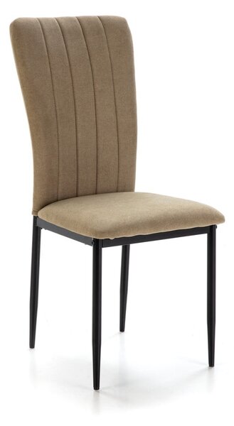 Set di sedie da pranzo kaki 4 pz Holly - Marckeric
