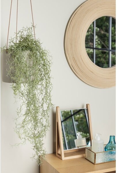 Specchio cosmetico in rovere Natur, 22 x 32 cm - Hübsch