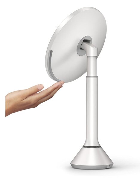 Specchio per make-up con illuminazione/con ingrandimento (5x) ø 20 cm Sensor – simplehuman