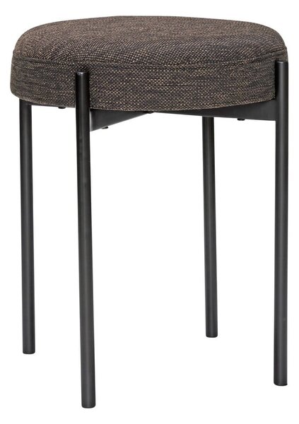Sgabello grigio scuro Silo - Hübsch