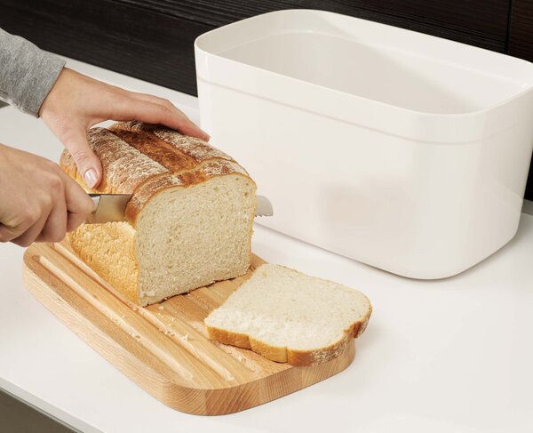 Joseph Joseph Cestino tagliere per pane Bianco - 81097