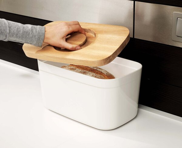 Joseph Joseph Cestino tagliere per pane Bianco - 81097