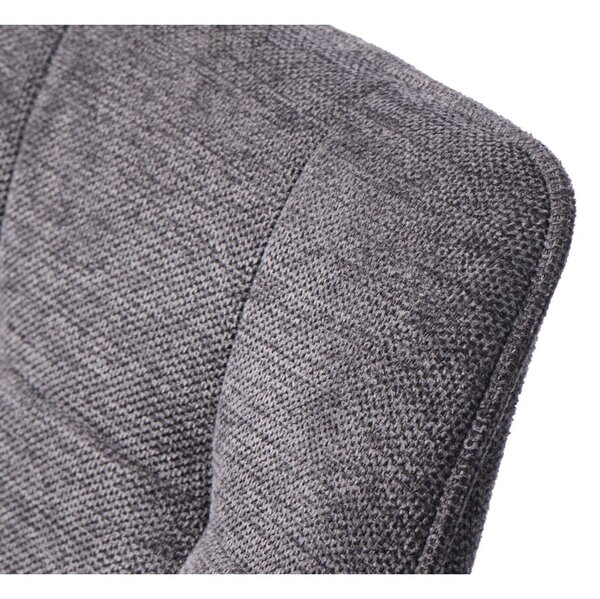Sedia da pranzo grigio scuro Nolan - Unique Furniture