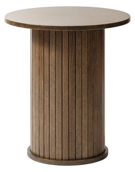 Tavolino rotondo in rovere ø 50 cm Nola - Unique Furniture