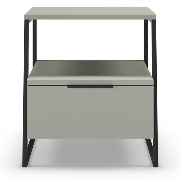 Comodino verde-grigio Velia - Marckeric