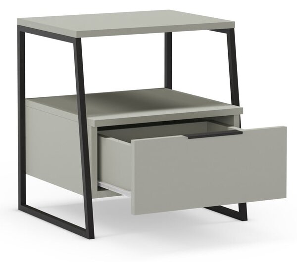 Comodino verde-grigio Velia - Marckeric