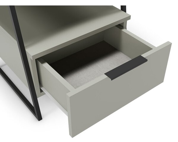 Comodino verde-grigio Velia - Marckeric