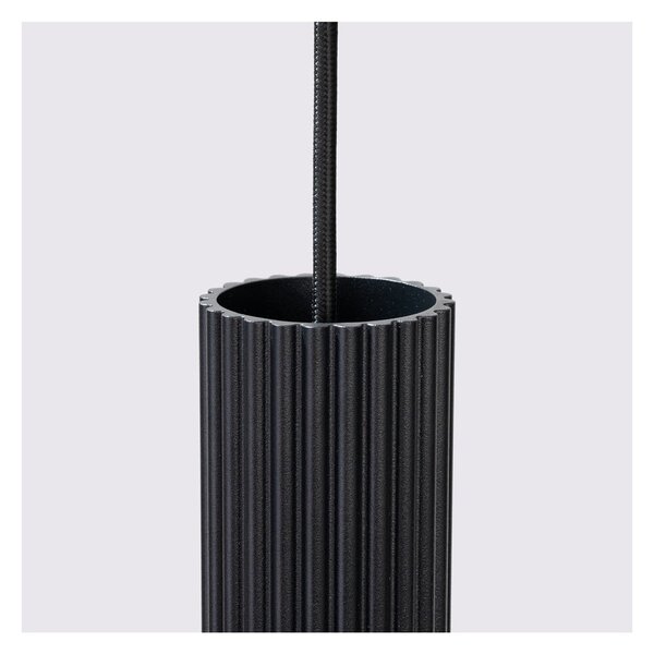 Lampadario nero ø 19,5 cm Gleam – Sollux