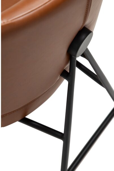 Sedia da pranzo marrone cognac Roost - DAN-FORM Denmark