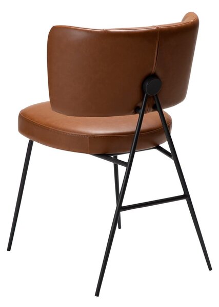 Sedia da pranzo marrone cognac Roost - DAN-FORM Denmark