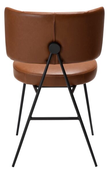 Sedia da pranzo marrone cognac Roost - DAN-FORM Denmark