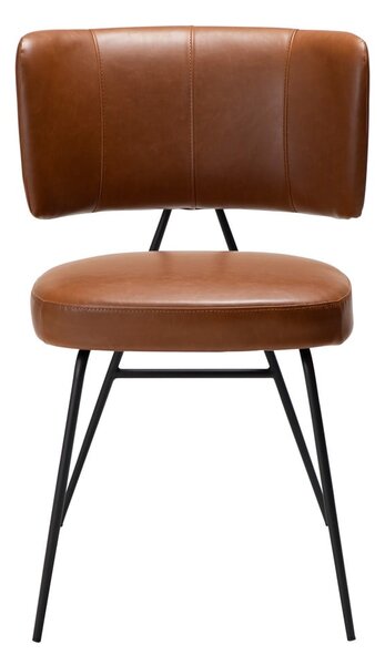 Sedia da pranzo marrone cognac Roost - DAN-FORM Denmark