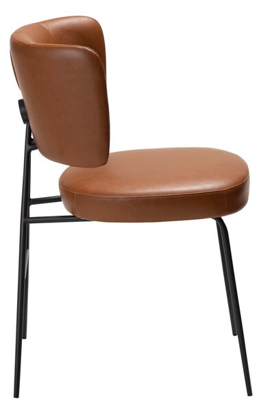 Sedia da pranzo marrone cognac Roost - DAN-FORM Denmark