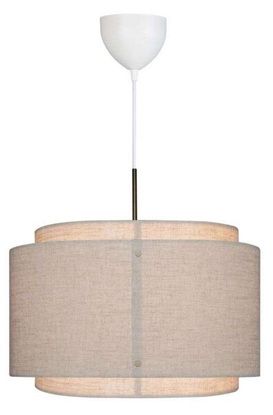 Lampada a sospensione DFTP by Nordlux, Takai, dimmerabile, Beige, Soggiorno, Tessuto / Tessile, Design