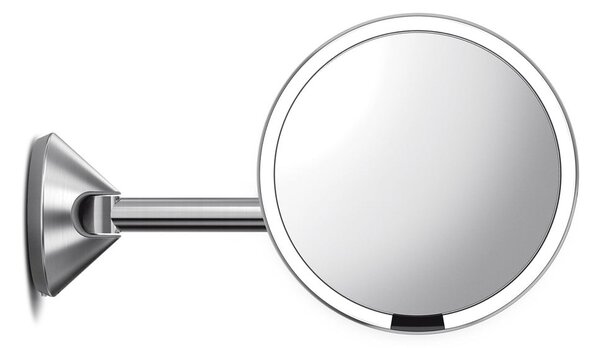 Specchio da parete/per make-up con illuminazione/con ingrandimento (5x) ø 20 cm Sensor – simplehuman