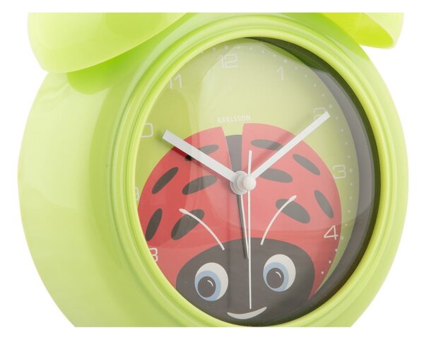 Sveglia per bambini ø 15 cm Peekaboo Ladybug - Karlsson