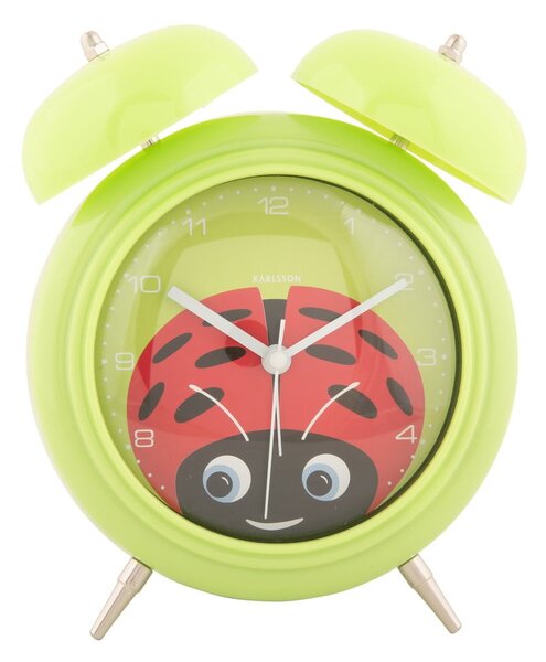 Sveglia per bambini ø 15 cm Peekaboo Ladybug - Karlsson