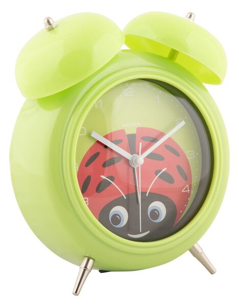 Sveglia per bambini ø 15 cm Peekaboo Ladybug - Karlsson