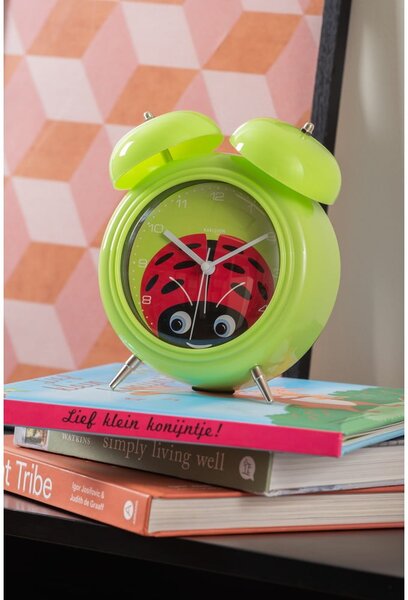 Sveglia per bambini ø 15 cm Peekaboo Ladybug - Karlsson