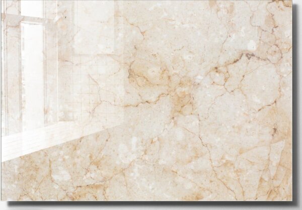 Pittura su vetro 70x50 cm Marble - Wallity