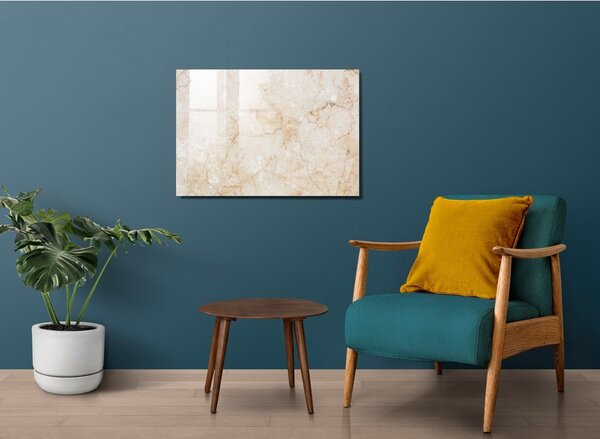 Pittura su vetro 70x50 cm Marble - Wallity