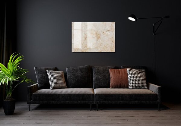 Pittura su vetro 70x50 cm Marble - Wallity
