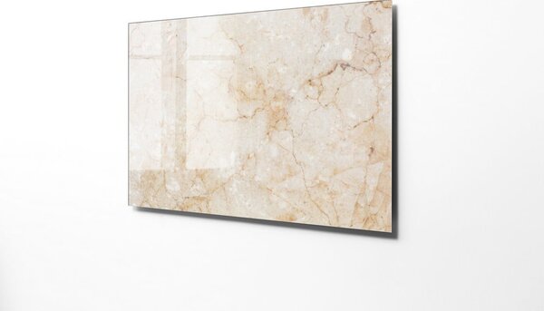 Pittura su vetro 70x50 cm Marble - Wallity