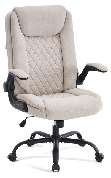 Sedia da ufficio ergonomica con braccioli e schienale regolabili