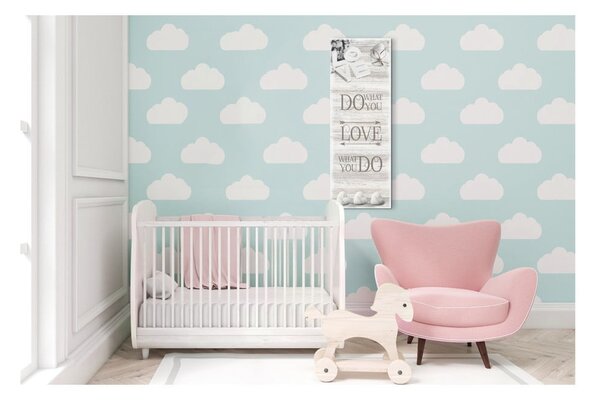 Quadro su tela Do What, 27 x 75 cm Shabby - Styler