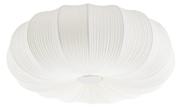 Plafoniera Lindby, Marielle, dimmerabile, Bianco, Soggiorno, Tessuto / Tessile, Scandinavo